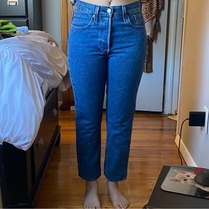 Levi’s 501’s Dark Denim